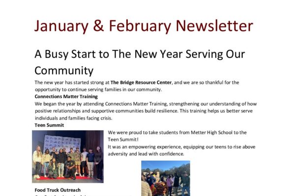 January/February 2026 Newsletter